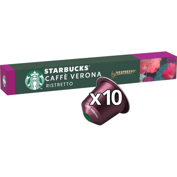 Starbucks Caffè Verona Nespresso Dark Roast 10 Kapseln