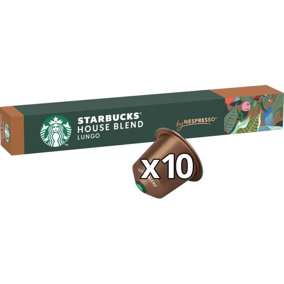Starbucks Kaffeekapseln House Blend 10 Stück