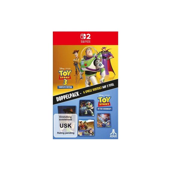 Atari Toy Story 3 + Retro Roundup! Bund, Switch 2 Alter: 7+