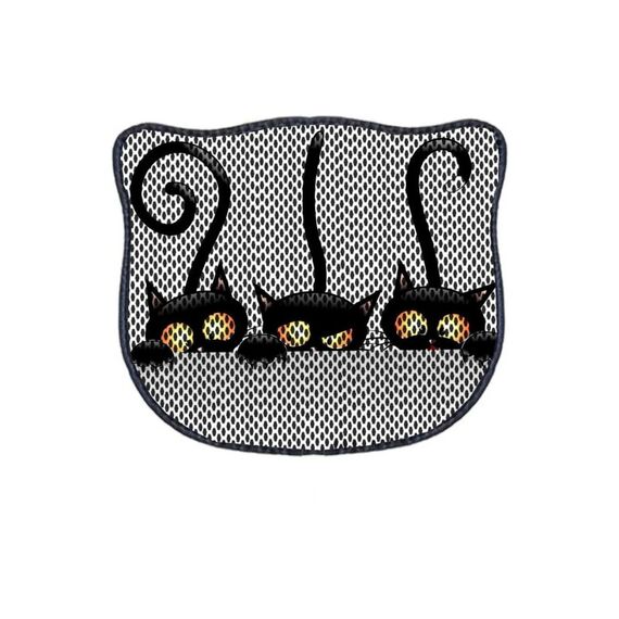 Paws & Whiskers Vorleger Matte Katze 40 x 50 cm