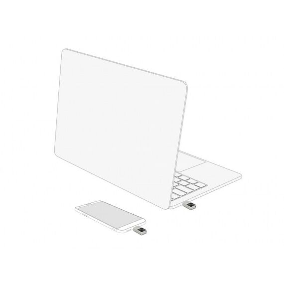 DeLOCK Mini USB 5 Gbps USB-C Speicherstick 32 GB - Metallgehäuse, 2 image