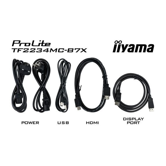 iiyama ProLite TF2234MC-B7X Computerbildschirm 54,6 cm (21.5") 1920 x 1080 Pixel Full HD LED Touchscreen Multi-Nutzer Schwarz, 9 image