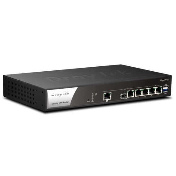 DrayTek Vigor 2962 Kabelrouter 2.5 Gigabit Ethernet Schwarz, Weiß, 3 image