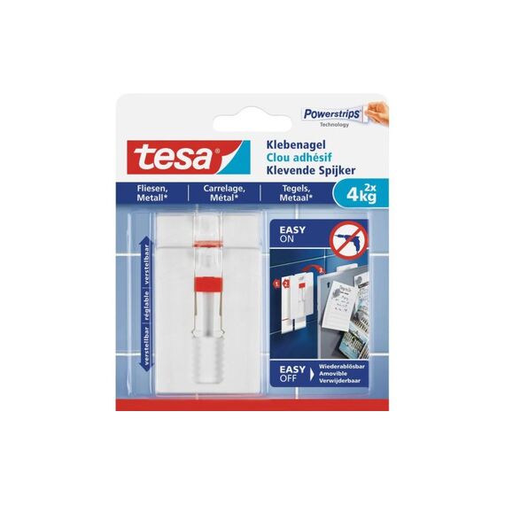 tesa Klebenagel Nagel für Fliese & 4 kg - 2 Stück