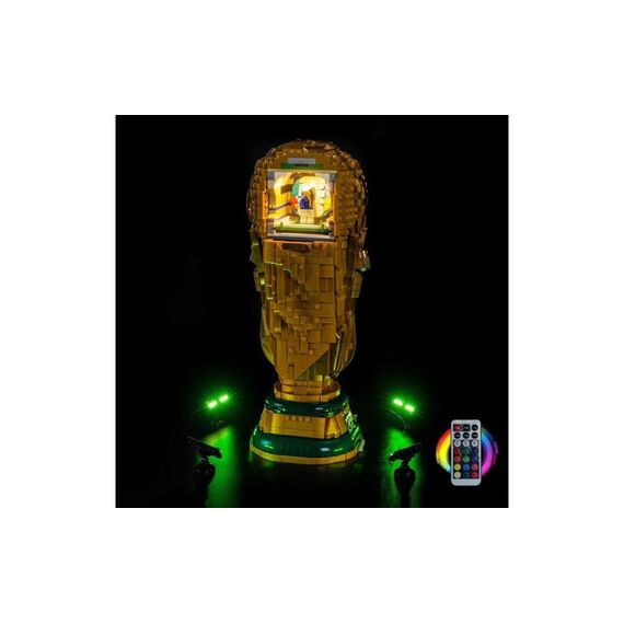 BB LED LEGO 43020 Offizieller Pokal WM mit Fernbedienung