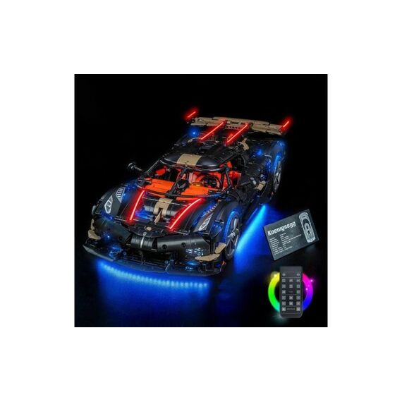 Beleuchtungs-Set LEGO 42232 Koenigsegg Sadairs,  mit Fernbedienung