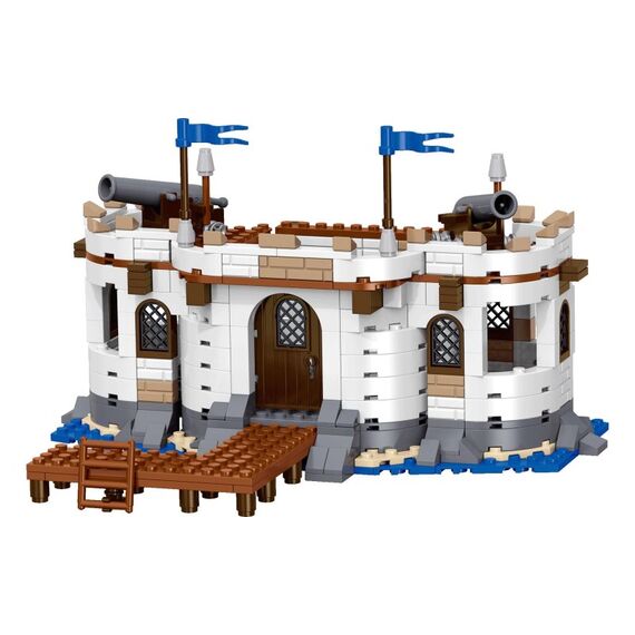 BRIXIES Plus Pirateninsel Burg ca. 373 bricks
