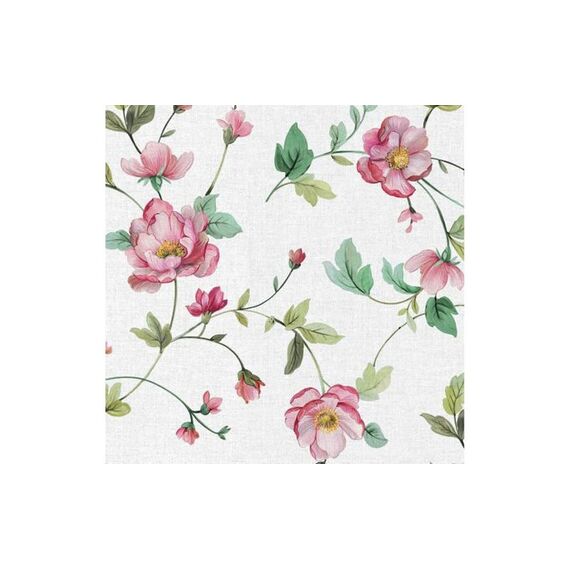 Hubatka Tischdecke Ideal 100% PVC Heckenrosen, 140x260