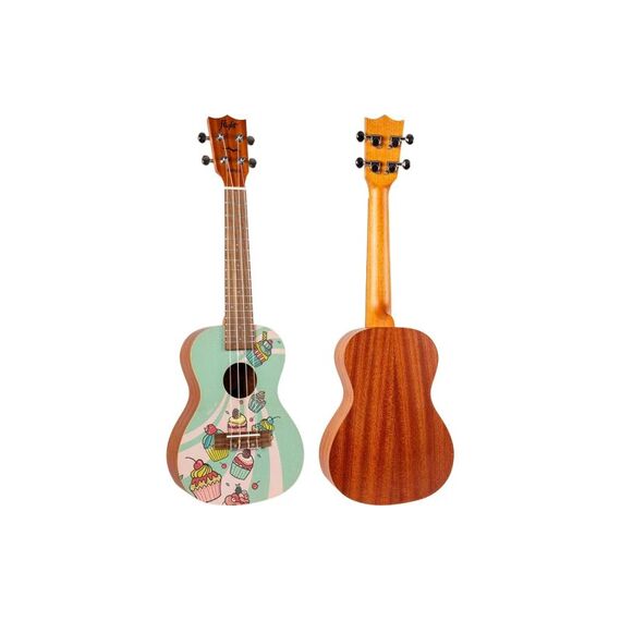 Flight Ukulele Concert - Cupcake Ukulele, Gigbag