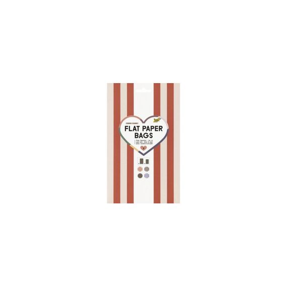 Folia Geschenkbeutel  Stripes CLASSIC 8 Stück