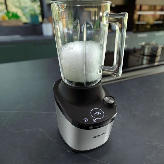 Philips 7000 series HR3760/12 Mixer 2 l Tischplatten-Mixer 1500 W Schwarz, Edelstahl, 4 image