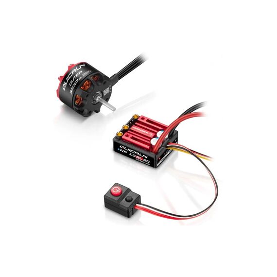 Hobbywing Combo WP10BL80-G2 QuicRun Outer 3530SL-2200kV