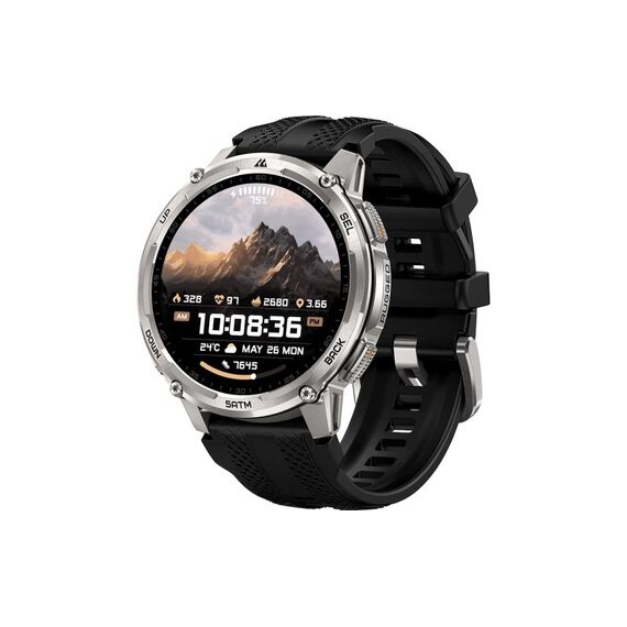 KOSPET Tank T4C Smartwatch Silber 5ATM  Tauchuhr mit AMOLED