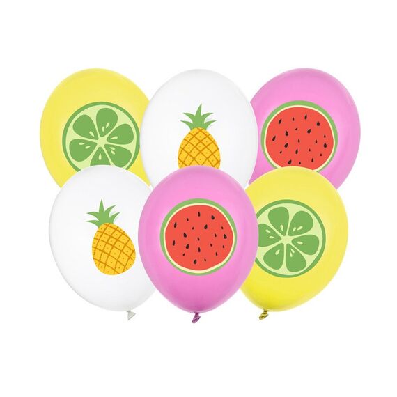 PartyDeco SB14P-364-000-6 partydekorationen Spielzeugballon