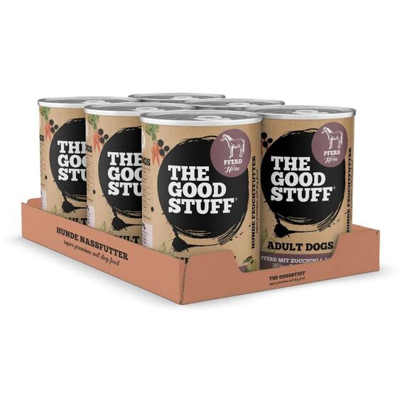 The Goodstuff Pferd & Zucchini Adult Kit 6x800g