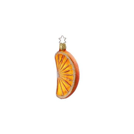 Inge‘s Christmas Decor 10075U012 Christbaumschmuck Spezifisches Weihnachtsornament Glas Orange