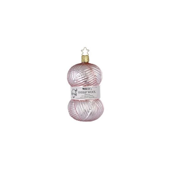Inge‘s Christmas Decor 10082U022 Christbaumschmuck Spezifisches Weihnachtsornament Glas Rose