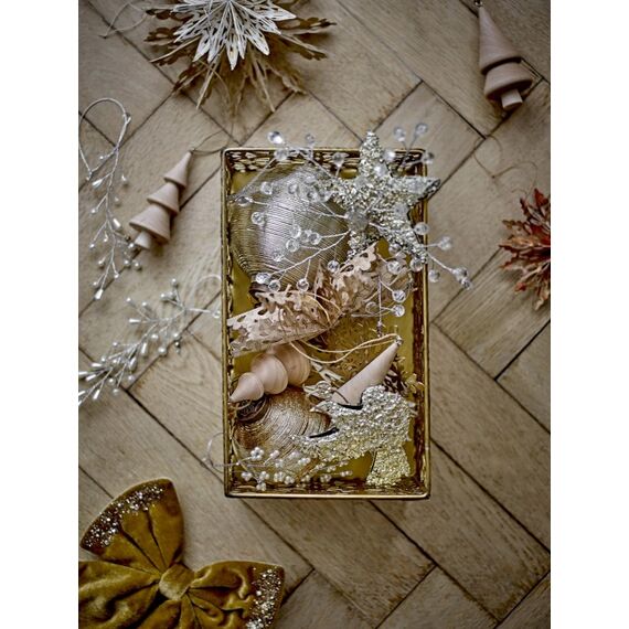Bloomingville 82072885 Christbaumschmuck Bogen Polyester Gold 1 Stück(e), 4 image