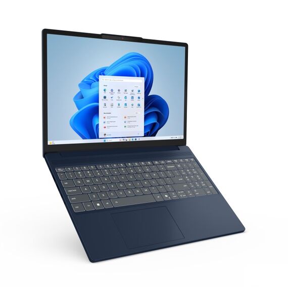 Lenovo IdeaPad Slim 3 15AHP10 AMD Ryzen™ 5 8540U Laptop 38,9 cm (15.3") WUXGA 16 GB DDR5-SDRAM 1 TB SSD Wi-Fi 6 (802.11ax) Windows 11 Home Blau Schweiz