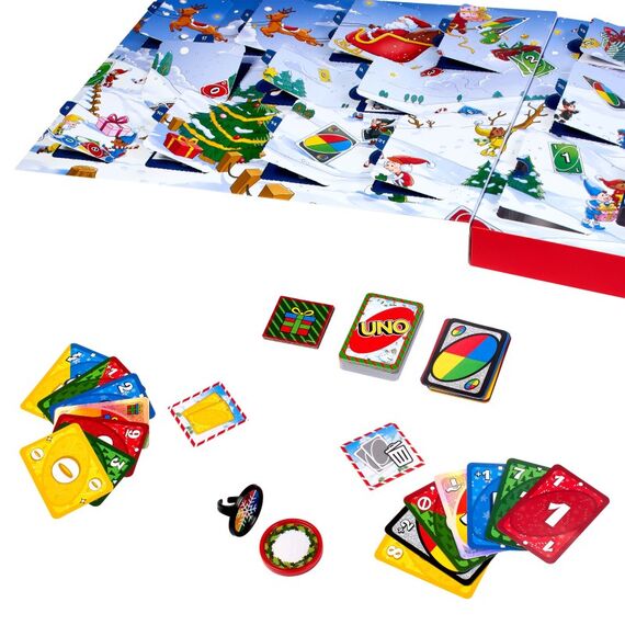 Mattel Games UNO Adventskalender für Kinder, Erwachsene und die Adventszeit, 4 image