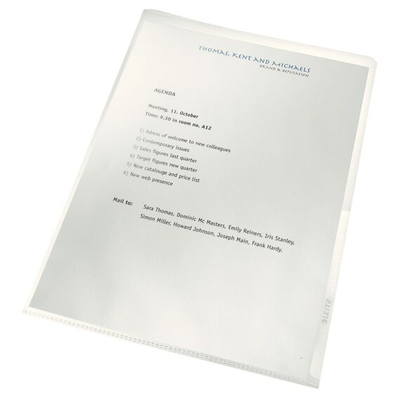 Leitz re:cycle Polypropylen (PP) Transparent A4