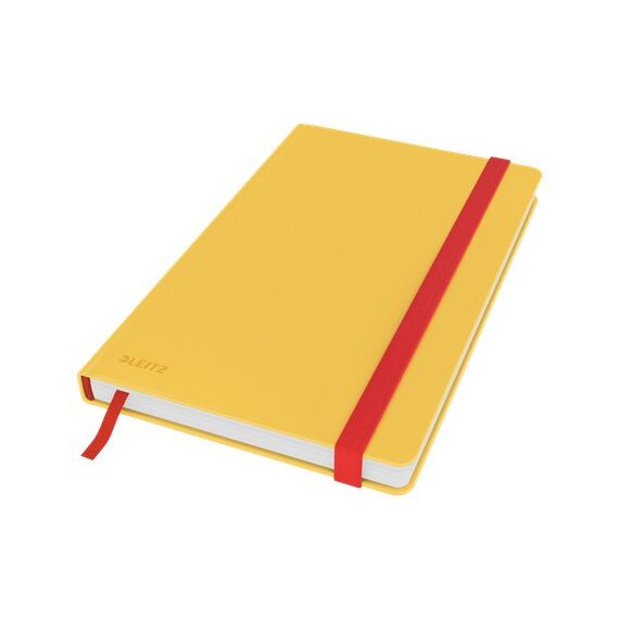 Leitz 44810019 Notizbuch A5 80 Blätter Gelb, Farbe: Gelb