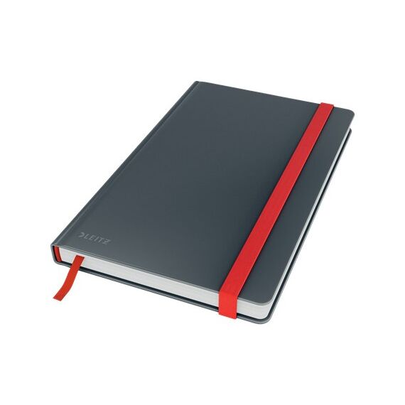 Leitz 44810089 Notizbuch A5 80 Blätter Schwarz, Farbe: Schwarz