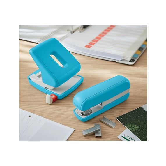 Leitz 50040061 Locher 30 Blätter Blau, Farbe: Blau, 12 image
