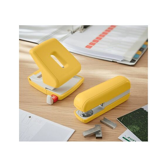 Leitz 55670019 Tacker Standard-Clinch Gelb, Farbe: Gelb, 6 image