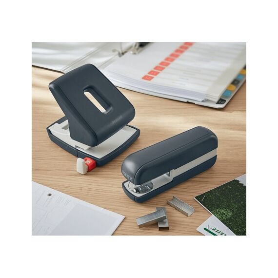 Leitz 55670089 Tacker Standard-Clinch Schwarz, Farbe: Schwarz, 8 image