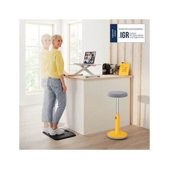 Leitz 65330085 Stehschreibtisch Grau, 8 image