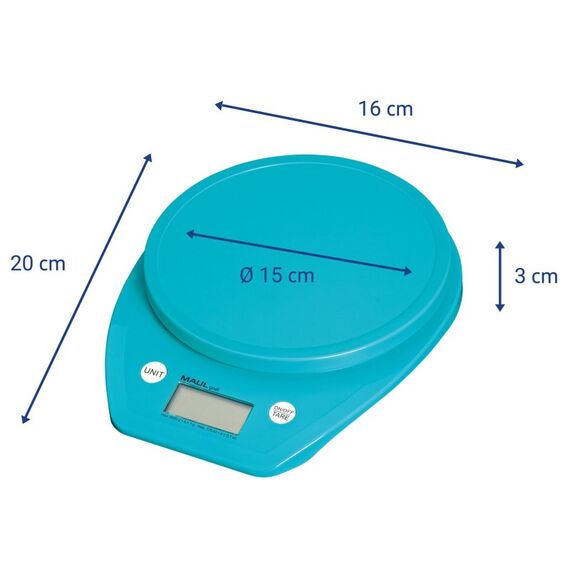 MAUL 1646034 Postwaage Blau, 6 image