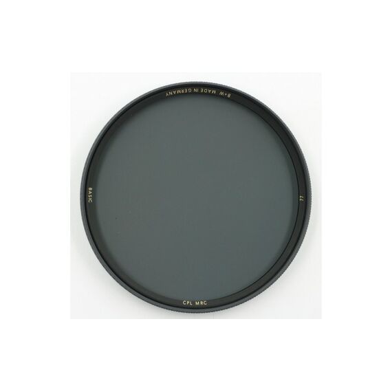 B+W Basic S03 Zirkular-Polfilter Messing Glas Rund Schwarz 60 mm