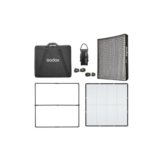 Godox F600Bi Knowled flexibles LED-Panel Bi-Color LED Light Panel, 121 x 121 cm