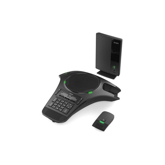 Snom C620 SIP Wireless Conference mit DECT Basis und zwei drahtlose Mikrofone