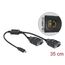 DeLOCK Adapter USB Type-C zu 2 x Seriell RS-232 DB9 mit 15 kV ESD Schutz