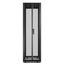 APC Easy Rack 600mm/42HE/1200mm mit Dach, Seitenwand, Rollen, Füßen und 4 Halterungen, ohne Boden, schwarz