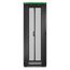 APC Easy Rack 800mm/48HE/1200mm mit Dach, Seitenwand, Rollen, Füßen und 4 Halterungen, ohne Boden, schwarz