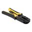 DeLOCK Universelle Crimpzange mit Abisolierer für 8P (RJ45), 6P (RJ12/11) oder 4P Stecker