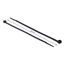 DeLOCK Kabelbinder kälteresistent L 200 x B 4,8 mm schwarz 100 Stück