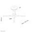 Neomounts BEAMER-C50 Beamer Deckenhalterung - H 18,5 cm - volle Bewegung, 3 image