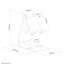 Neomounts DS10-160SL1 Telefon-Ständer bis zu 7" - faltbar - universal, 12 image