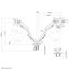 Neomounts FPMA-D650DBLACK Monitorarm 17-27" - Schraubenfeder, 16 image