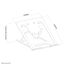 Neomounts NSLS085BLACK Laptop-Halterung 10-17" - faltbar - kompakt - universal, Farbe: Schwarz, 13 image