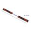 DeLOCK Geflechtschlauch dehnbar 2 m x 6 mm schwarz-rot, 2 image