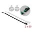 DeLOCK Kabelbinder mit flachem Kopf L 370 x B 4,6 mm 100 Stück, 3 image