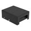 DeLOCK Keystone Patchpanel 4 Port schwarz