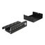 DeLOCK Keystone Patchpanel 8 Port schwarz, 2 image