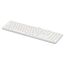 LMP KB-1243 Tastatur Haus USB QWERTZ Deutsch Weiß