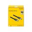 DeLOCK Ultra High Speed HDMI Kabel 48 Gbps 8K 60 Hz blau 1 m zertifiziert, Farbe: Blau, Länge: 1 m, 2 image
